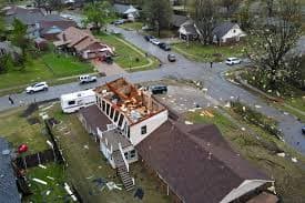 Hurricanes and severe storms hit the United States, causing widespread destruction.