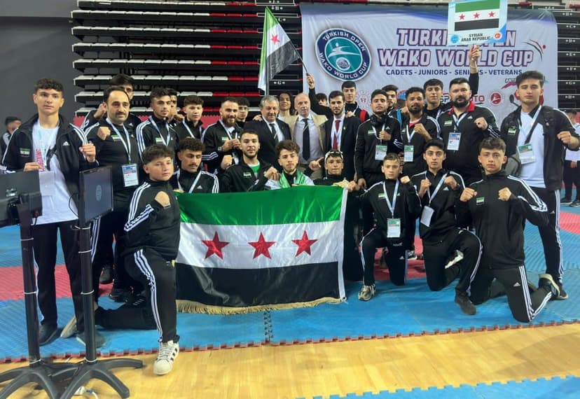 سوريا تحقق ذهبية في بطولة كأس العالم للكيك بوكسينغ المقامة في تركيا
