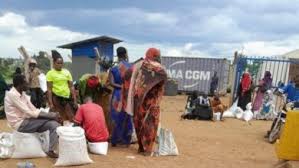 La mayoría son mujeres y niños... Los refugiados sudaneses están sufriendo duras condiciones en Chad.
