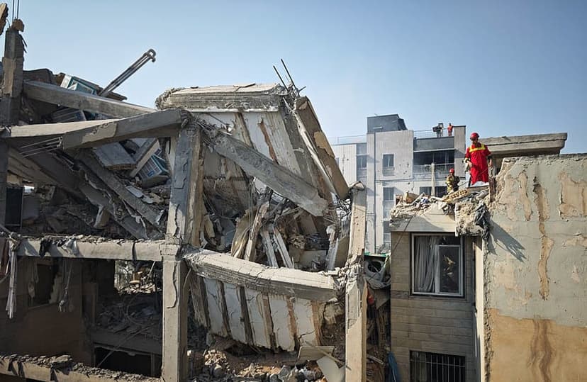 Large Arab condemnations of the Israeli attack on Iran.