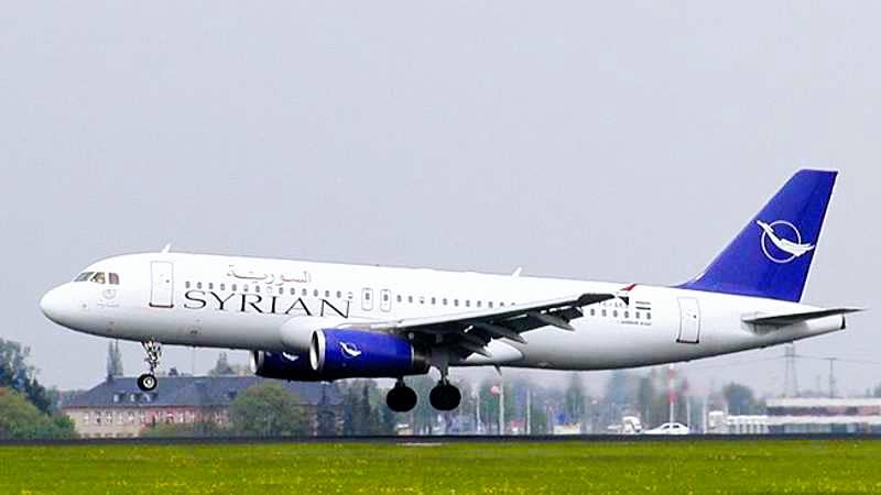 Syrian Airlines suspends all flights on June 15th.