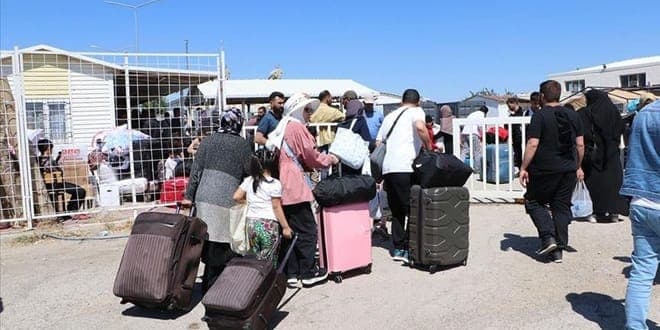 The number of Syrians under temporary protection in Turkey has decreased to 2.7 million.