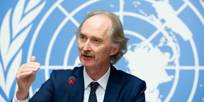 "A step in line with the constitutional declaration" .. Pedersen praises the decree forming the Higher Committee for People's Council elections.