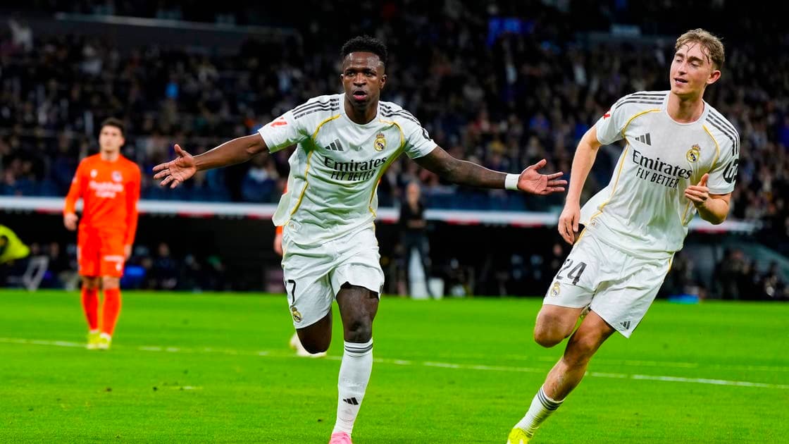 صدارة موقتی ریال مادرید پس از پیروزی قاطع بر رویال سوسیداد