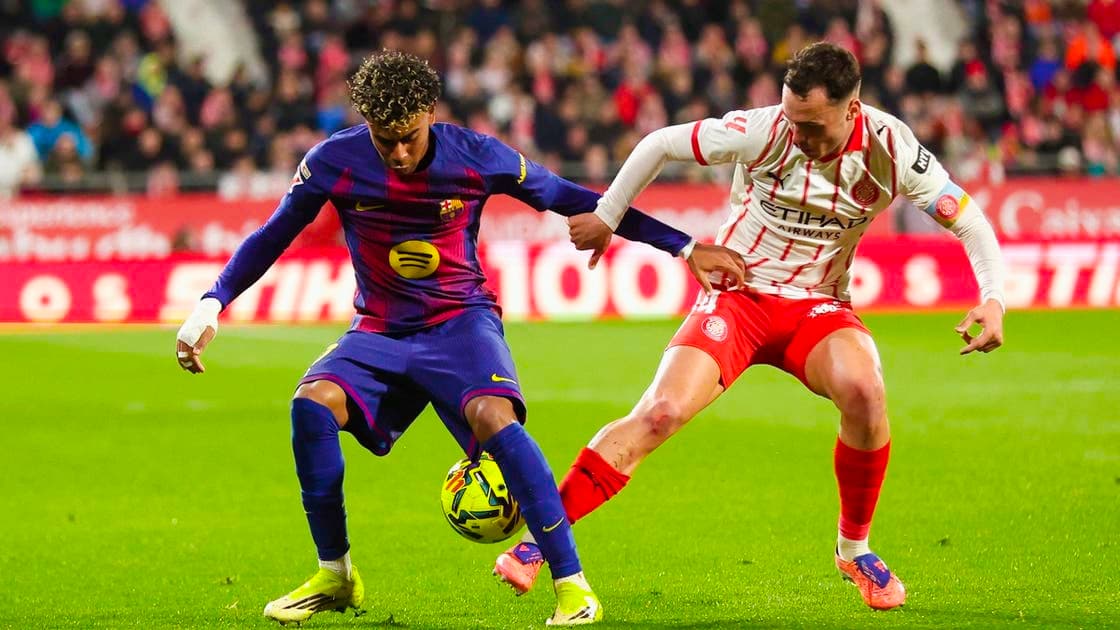 جيرونا يهزم برشلونة ويمنح ريال مدريد صدارة الدوري الإسباني