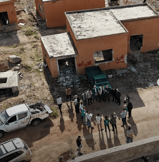 Idlib – Ataa Association Launches Early Recovery Projects in Sarmin Including Education, Water, and Housing