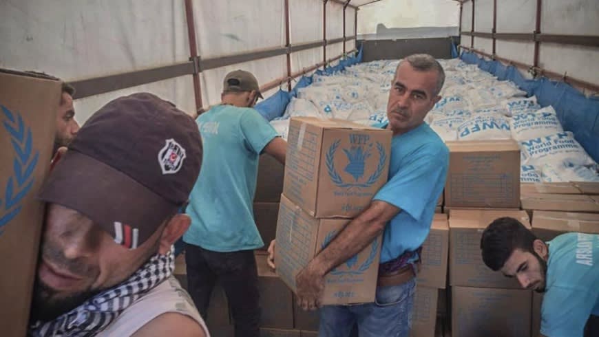 Syrie parmi les sinistrés... "Trump" suspend le financement des programmes "d'aide alimentaire d'urgence de l'ONU".